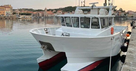 Notre catamaran comme support maritime